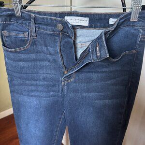 SOCIAL STANDARD BY SANCTUACRY HI RISE SKINNY JEANS NW SZ 6/28 STRETCH